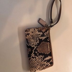 Coach wristlet